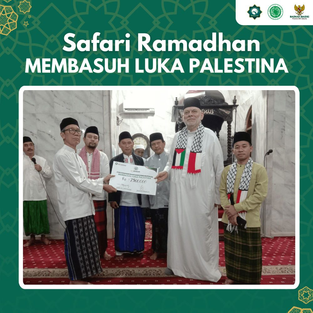 Penyerahan simbolis Bantuan Kemanusiaan Palestina